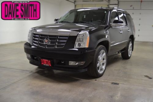 11 cadillac escalade awd heated leather seats sunroof power running boards