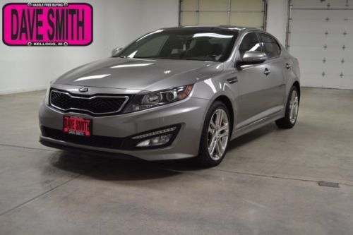 13 kia optima sxl auto heated leather seats sunroof navigation back up camera