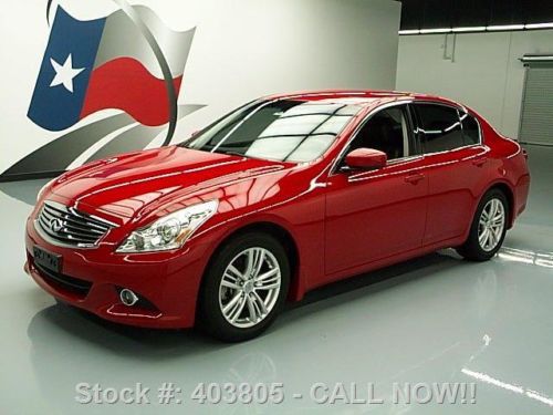 2010 infiniti g37 journey sedan rear cam xenons 44k mi texas direct auto