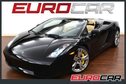 2008 gallardo spider, new clutch, callisto wheels, back up camera, pristine