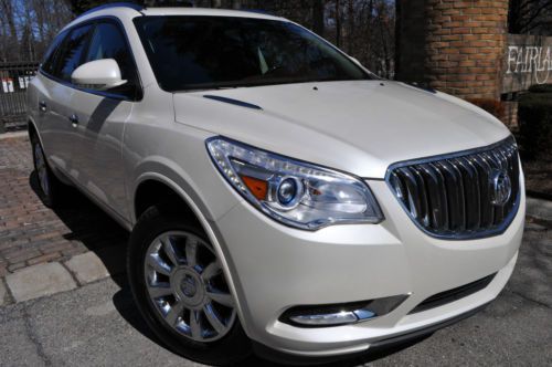 2013 enclave cxl-2 .no reserve./leather/navi/pano/camra//3rd row/salvage/rebuilt