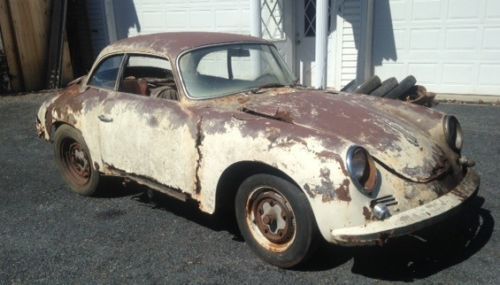 1962 porsche 356 b karmann coupe notchback