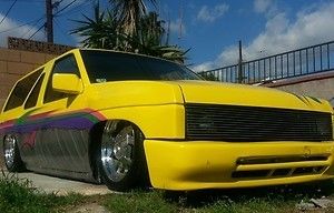 1989 nissan pathfinder custom lowrider mini truck bagged super clean!!!