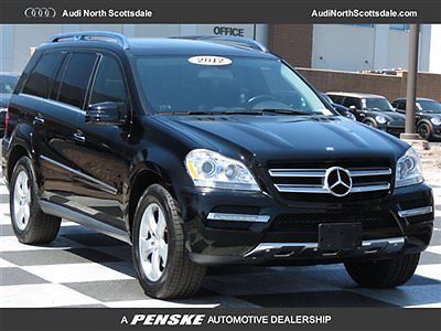 12 mercedes benz gl450  leather heated seats navigation sun roof premium one pkg