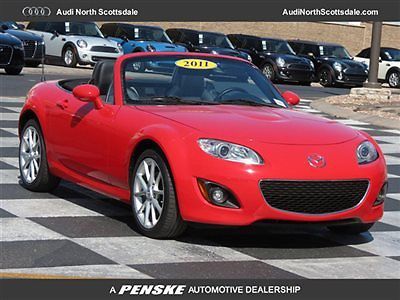 11 mazda miata convertible  manual shift  one owner  clean car fax