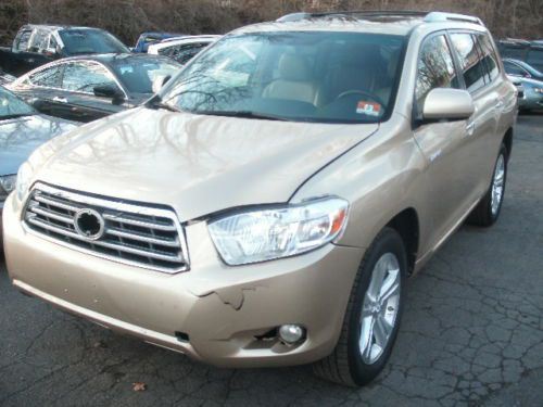 Repairable 2008 toyota highlander ltd