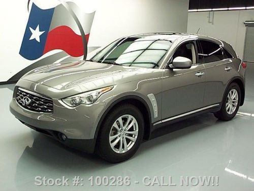 2009 infiniti fx35 sunroof leather rear cam xenons 71k texas direct auto