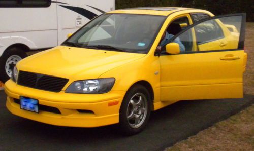 2003 lancer oz rally (yellow) *5sp* *great condition*