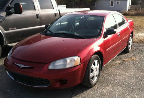 2002 chrysler sebring lx plus sedan 4-door 2.7l