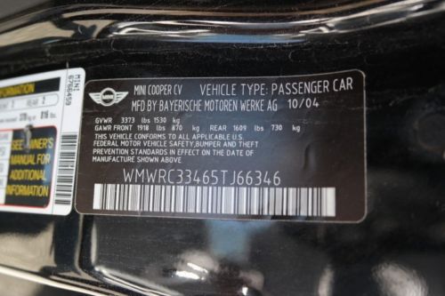 2005 Mini Cooper Dual Roof No Reserve!!!, image 38