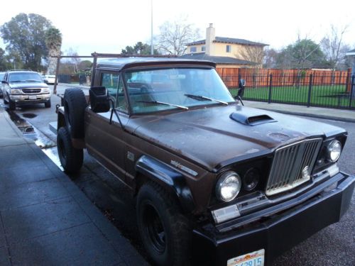 1969 jeep gladiator thriftside j2000 &#034;dauntless&#034; 350 buick 4x4