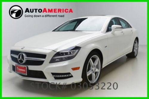 We finance! 2200 miles 2012 mercedes-benz cls-class cls550  turbo 4.7l v8 32v