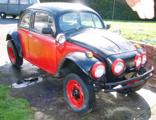 1955 volkswagen baja (black widow)