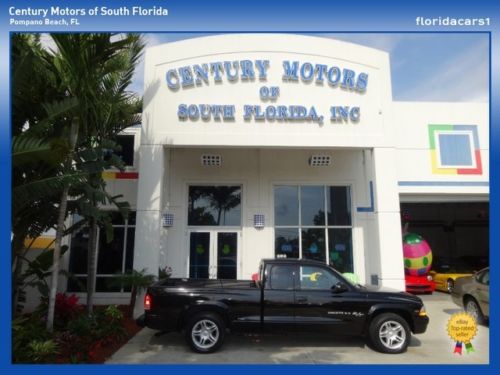 &#039;00 dodge dakota r/t sport ext cab 5.9l v8 auto low mileage 1 owner cpo warranty