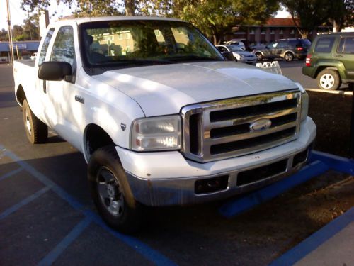 2006 ford f-250 super duty xlt extended cab pickup 4-door 6.8l
