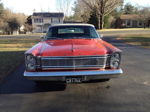 1965 ford galaxie 500 convertible (customized)