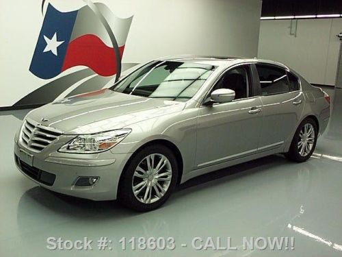 2011 hyundai genesis 4.6 sunroof nav rearview cam 46k texas direct auto