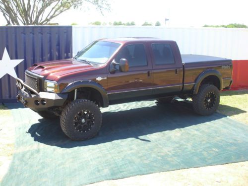 2004 ford f-250 super duty king ranch crew cab pickup 4-door 6.0l