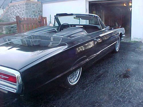 1964 ford thunderbird convertible with roadster package