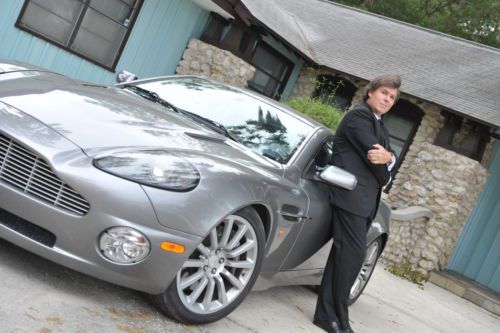 No reserve: 2003 aston martin vanquish (just like mr. bond)