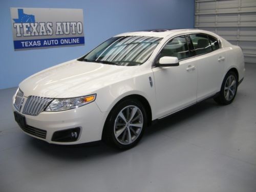 We finance!!!  2009 lincoln mks pano roof nav heated leather 43k mi texas auto