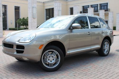 2006 porsche cayenne s tiptronic, 1-owner, prosecco metalic, clean carfax