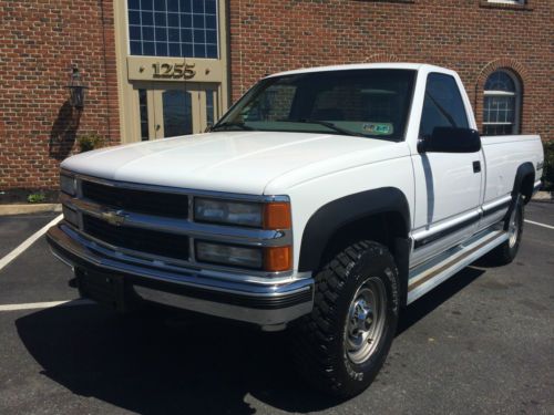1999 chevrolet k2500 97k, 4x4, 5.7l, very clean, new pa inspection, no rust