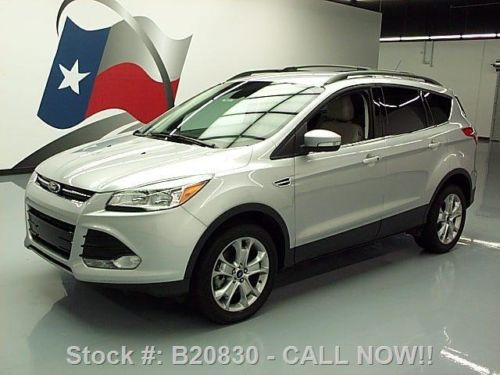 2013 ford escape sel heated leather nav 18&#039;s 10k miles  texas direct auto