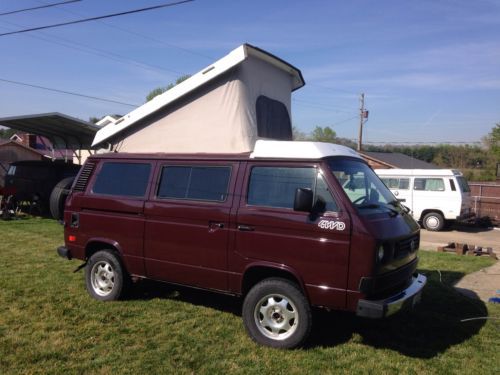 Volkswagen vanagon syncro westfalia weekender