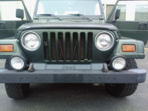 1997 jeep wrangler sahara sport utility 2-door 4.0l