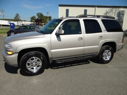 Chevrolet : 2005 tahoe z71 off-road 4x4 roof dvd low miles clean carfax