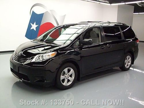 2011 toyota sienna le 8-pass rear cam alloy wheels 27k texas direct auto