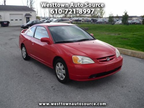 2002 honda civic coupe ex vtec no reserve