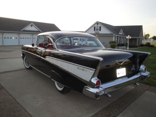 1957 Chevrolet sport Coupe nut and bolt restoration hot-rod (all-new)  MUST SEE, image 4