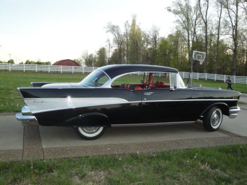 1957 Chevrolet sport Coupe nut and bolt restoration hot-rod (all-new)  MUST SEE, image 5