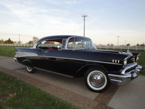 1957 Chevrolet sport Coupe nut and bolt restoration hot-rod (all-new)  MUST SEE, image 6