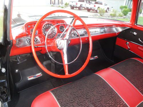 1957 Chevrolet sport Coupe nut and bolt restoration hot-rod (all-new)  MUST SEE, image 10