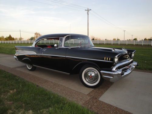 1957 Chevrolet sport Coupe nut and bolt restoration hot-rod (all-new)  MUST SEE, image 22