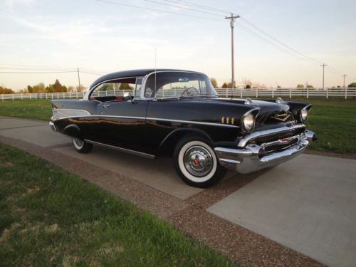 1957 Chevrolet sport Coupe nut and bolt restoration hot-rod (all-new)  MUST SEE, image 24