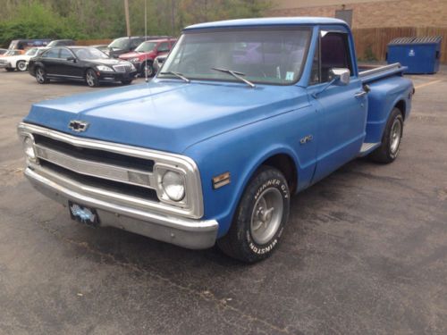 1970 chevrolet c10 step side 350 motor automatic runs well free shipping!