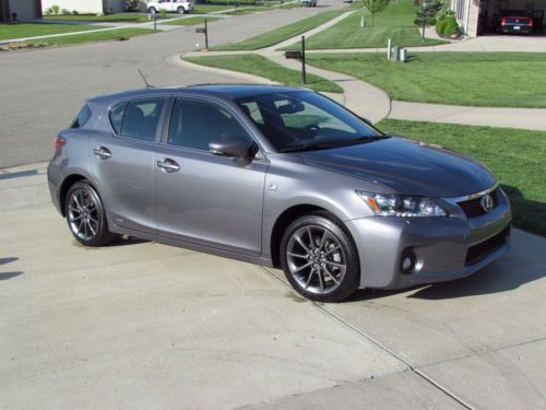 2012 lexus ct200h f sport special edition, rare, 43 mpg, priced below kbb!