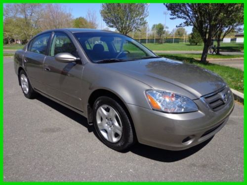 2002 nissan altima sedan 2.5s 114k mi 4 cyl auto clean carfax no reserve