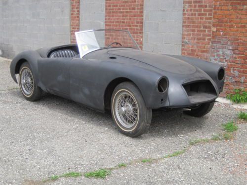 1959 mga 1500 roadster wire wheels original black car mg a