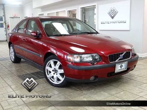 04 volvo s60 awd turbo moonroof heated leather seats cd changer alloy wheels