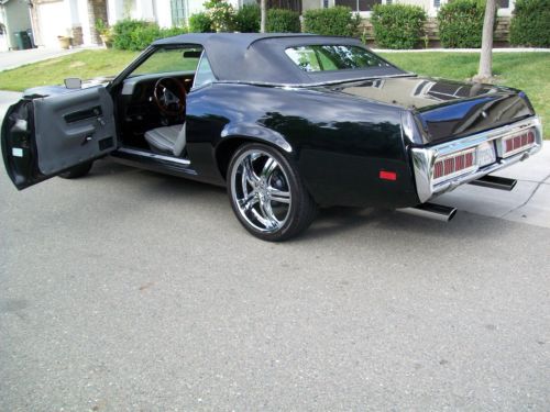 Black 1973 cougar xr7 convertible