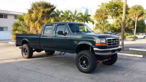 1995 ford f-350 xl crew cab pickup 4-door 7.3l