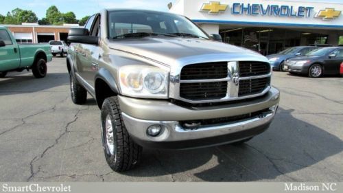 2007 dodge ram 3500 5.9l cummins turbo diesel 4x4 automatic quad cab truck 4dr