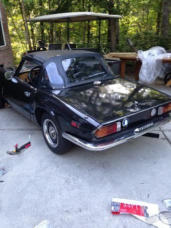 1978 triumph spitfire base convertible 2-door 1.5l