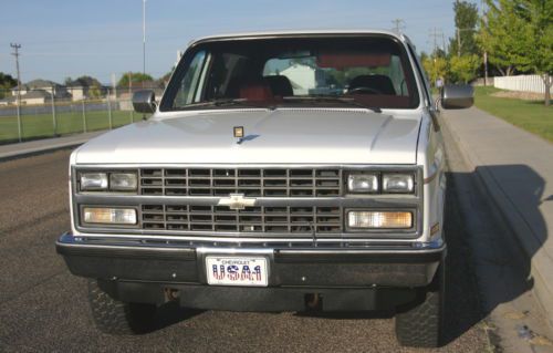 1989 chevrolet k5 blazer sllverado low mileage