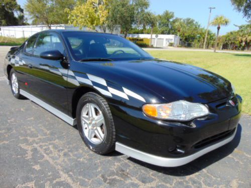 2001 chevy monte carlo ss *pace car&#034; - heated leather -sunroof -new bridgestones